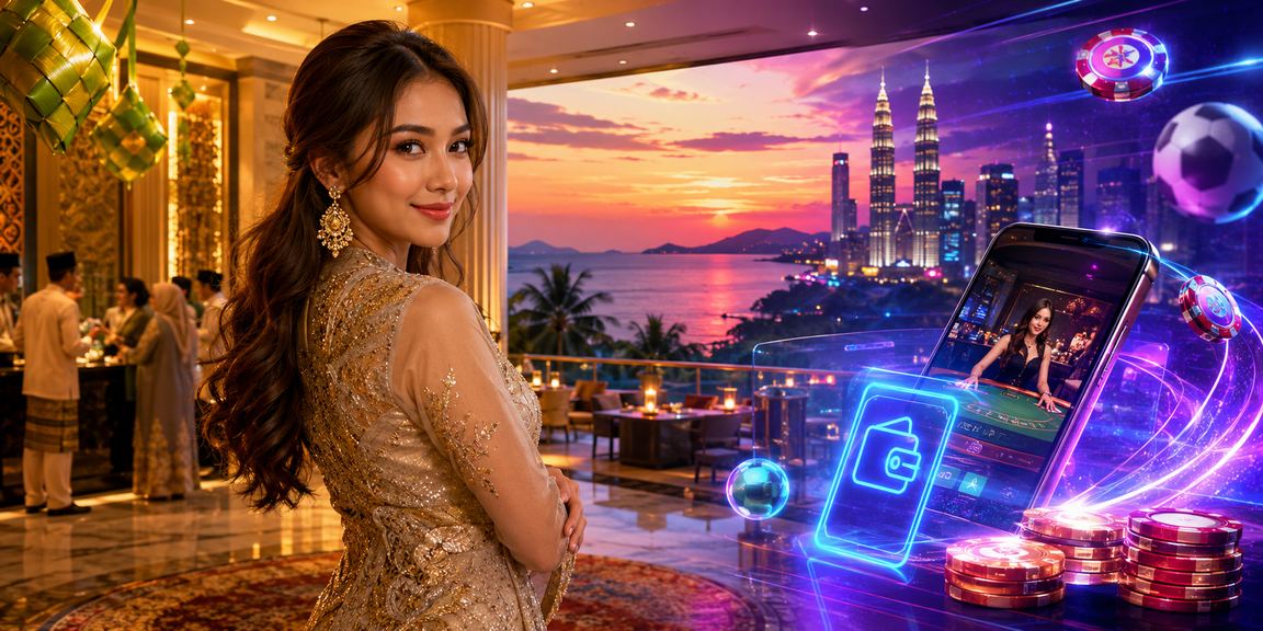 Suasana pertaruhan meriah sempena Hari Raya di Kedah dengan platform 711